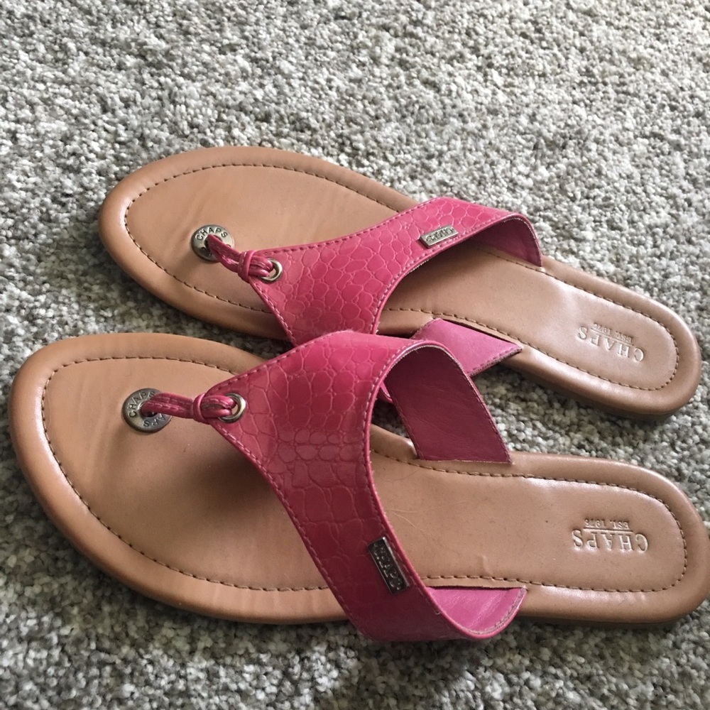 Chaps Pink Sandals